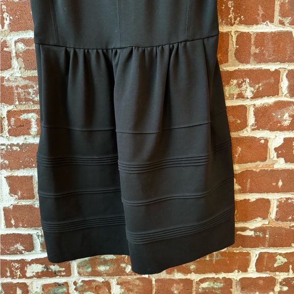 Madewell 39144 Ponte Knit Silhouette Dress Black M - Picture 4 of 8